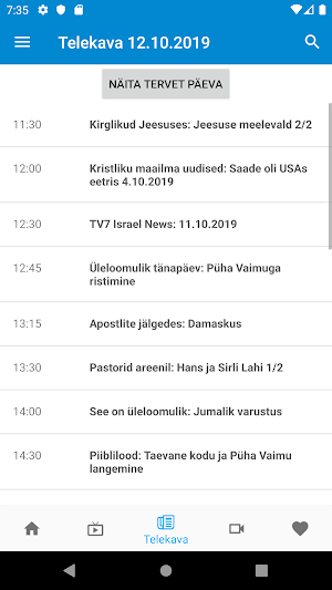 Taevas TV7 Screenshot 2
