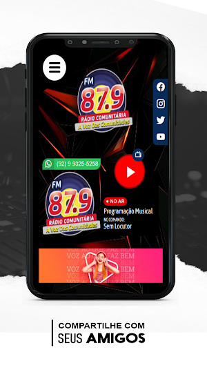 A Voz das Comunidades FM Screenshot 2