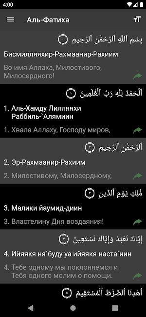 Коран без интернета Screenshot 3