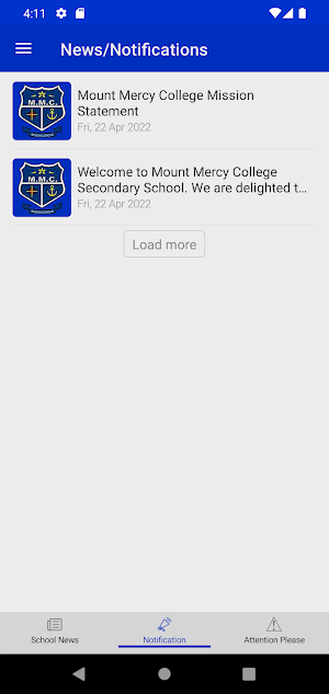 Mount Mercy College Screenshot 1