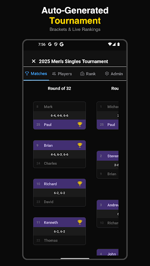Lightning Tennis Screenshot 2