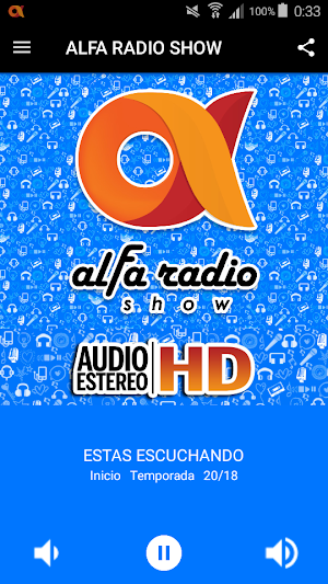 ALFA RADIO SHOW Screenshot 1