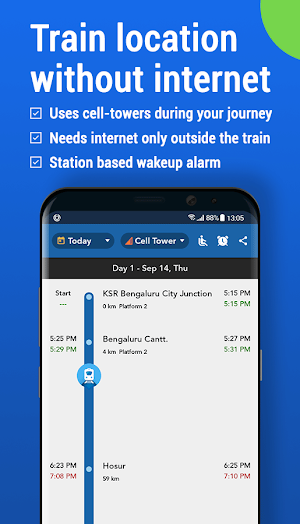 Where is my Train : Indian Railway Train Status Screenshot 0