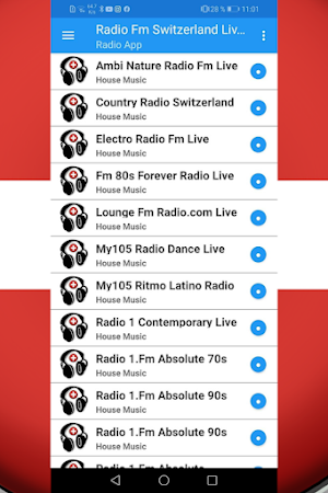 Radio Fm Switzerland Live App  Screenshot 0