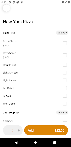 Gio's Pizza Co. Screenshot 3