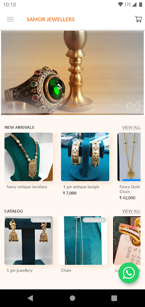Samor Jewellers - Online Brida Screenshot 1