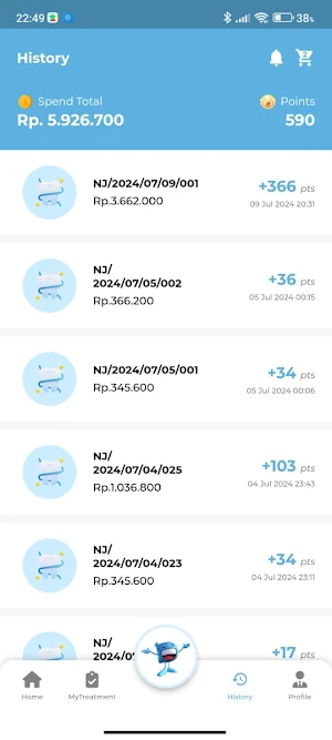 Dentes Membership Screenshot 3