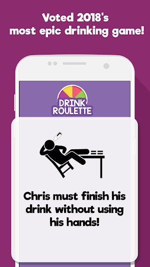 Drink Roulette 🍻 Drinking Games app Screenshot 2