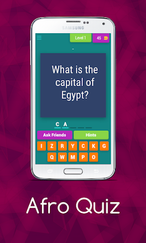 Afro Quiz Screenshot 1