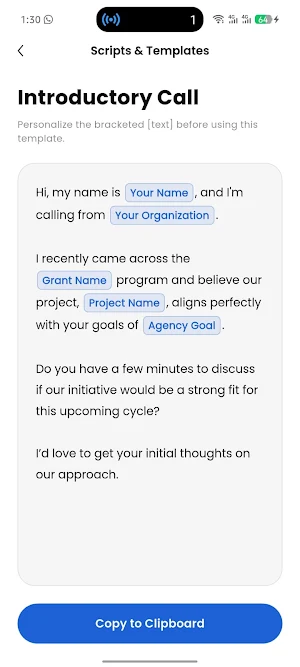 Lesko AI: Grant & Fund Finder Screenshot 3