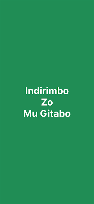 Indirimbo Zo Mugitabo Screenshot 0