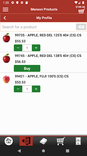Manson Products Checkout Screenshot 1