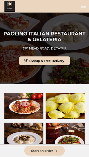 Paolino Italian Restaurant Screenshot 0