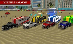 Extreme Off-Road Campervan 3D Truck Simulator 18 Screenshot 3