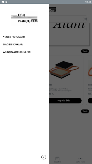 PSA PARÇACIM Screenshot 1