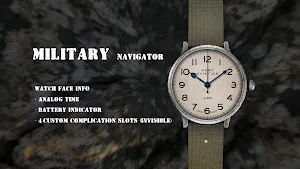 Military Watch Face 07 Screenshot 1