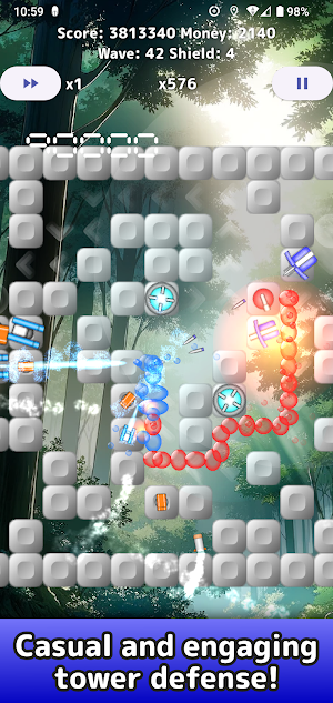 Bubble Panic! Tower Defense Screenshot 0