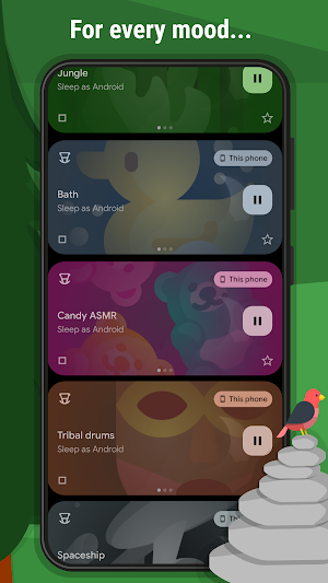 Lullaby pack Sleep as Android Screenshot 1