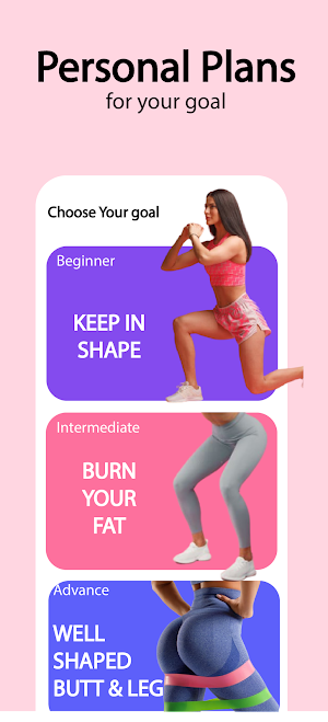 Slim Legs Workout & Toned Butt Screenshot 1