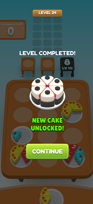 Cake Slice Sort Screenshot 2