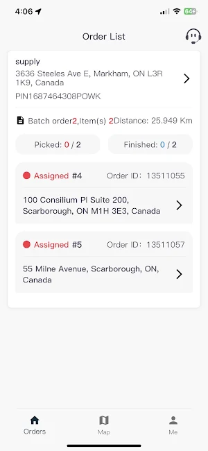 FoodsUp Driver Screenshot 0