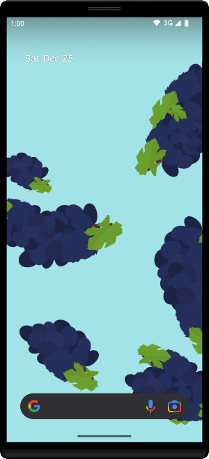 Blueberries Live Wallpaper Screenshot 2