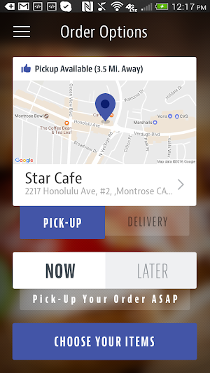 Star Cafe To Go Screenshot 1