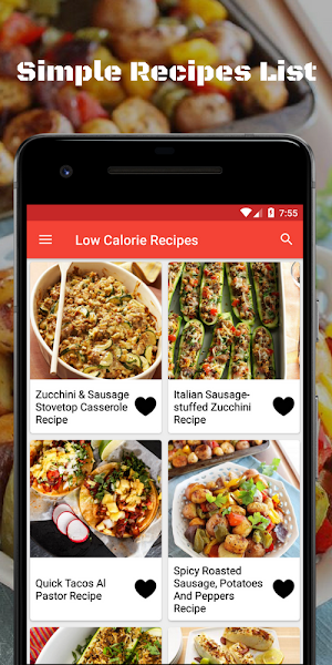 Low Calories Recipes: Healthy Low Calorie Recipes Screenshot 2