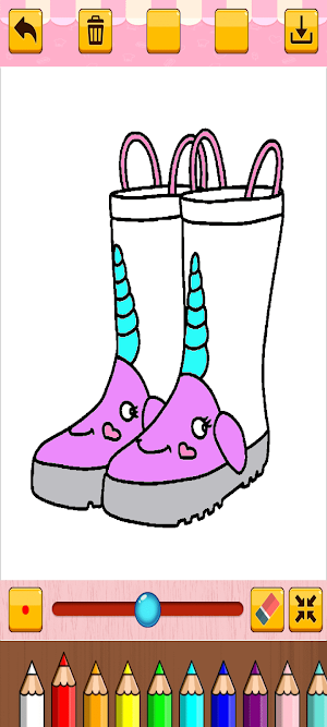 Coloring Shoes Screenshot 3