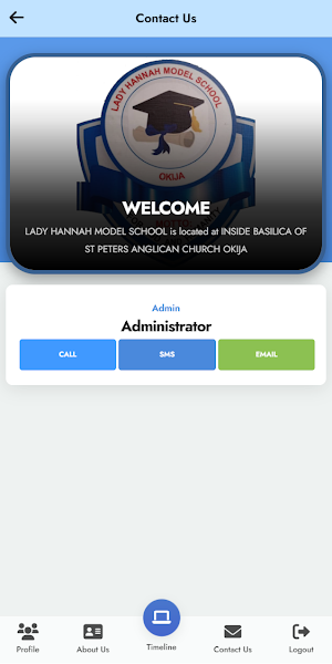 LADY HANNAH MODEL SCHOOL Screenshot 0
