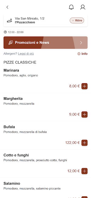 I'Pizzacchiere Screenshot 1