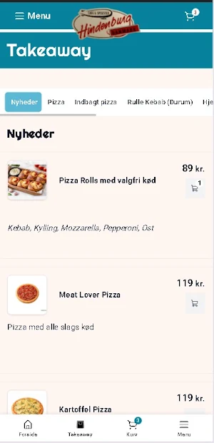Hindenburg Pizza Svendborg Screenshot 2