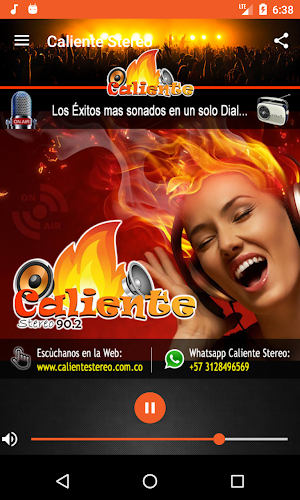Caliente Stereo 90.2 FM Screenshot 1