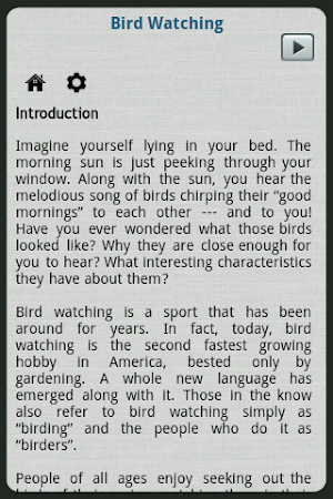Bird Watching Screenshot 2