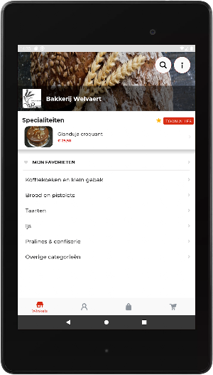 Bakkerij Welvaert App Screenshot 3