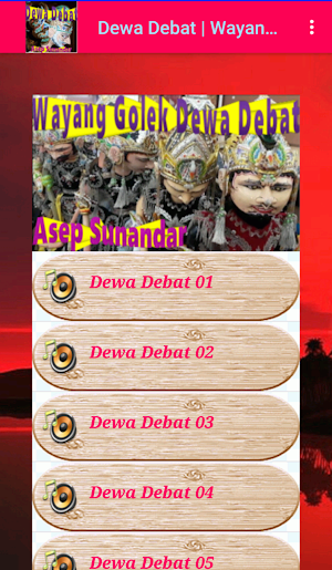 Dewa Debat Wayang Golek Screenshot 2