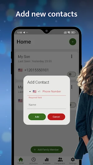 lmo: chat & call stats Screenshot 1