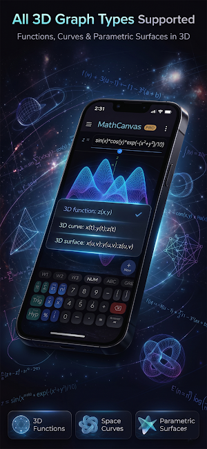 MathCanvas : Graphing Calc Screenshot 3