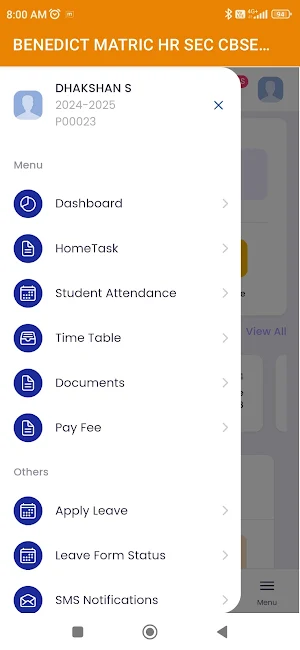 BENEDICT MATRIC HR SEC SCHOOL Screenshot 3