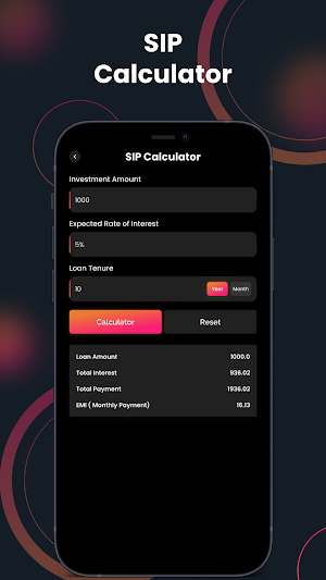 LoanTool - EMI loan Calculator Screenshot 2