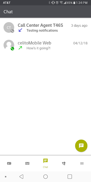 celitoMobile for celito Voice Screenshot 3