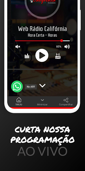 Web Rádio Califórnia Screenshot 3