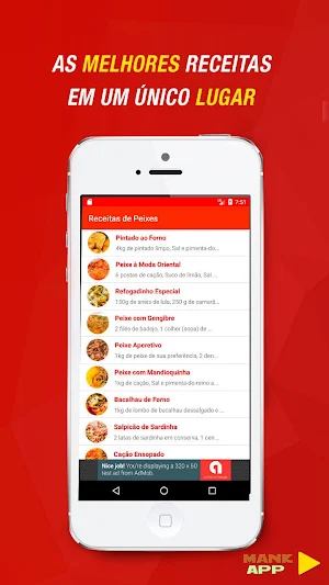 Receitas de Peixes Screenshot 0