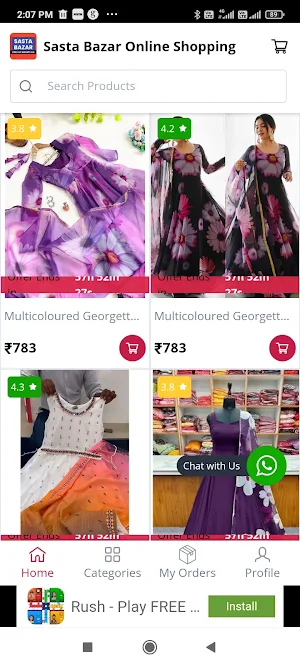 Sasta Bazar Online Shopping Screenshot 1
