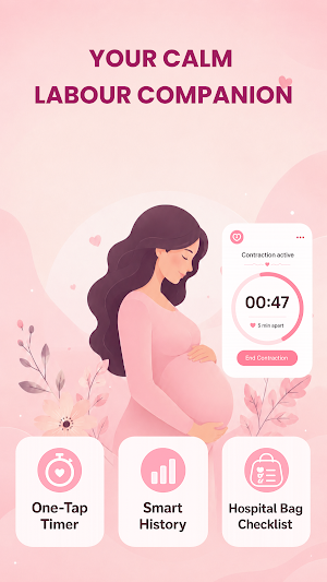 Contraction Timer & Tracker Screenshot 0