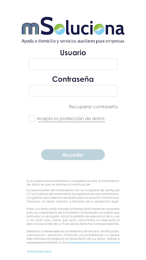 mSoluciona Empleadas Screenshot 0