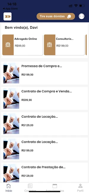 DireitoApp Screenshot 0