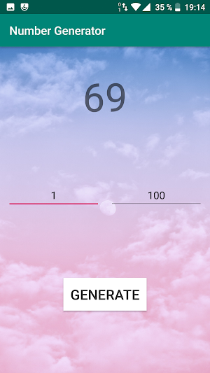 Number Generator Screenshot 1