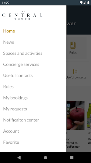 The Central Tower Concierge Screenshot 1