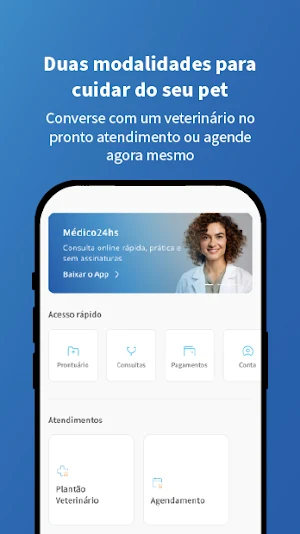 MédicoVet - Veterinário online Screenshot 1